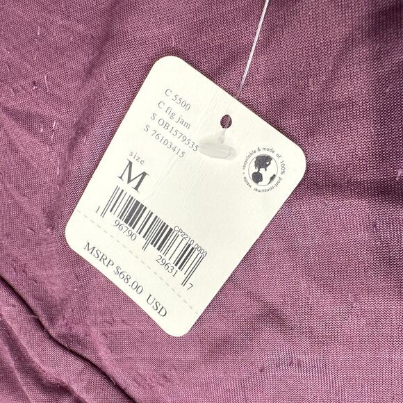 Free People Intimately All Night Velvet Tunic Cami Fig Jam - Picture 6 of 11